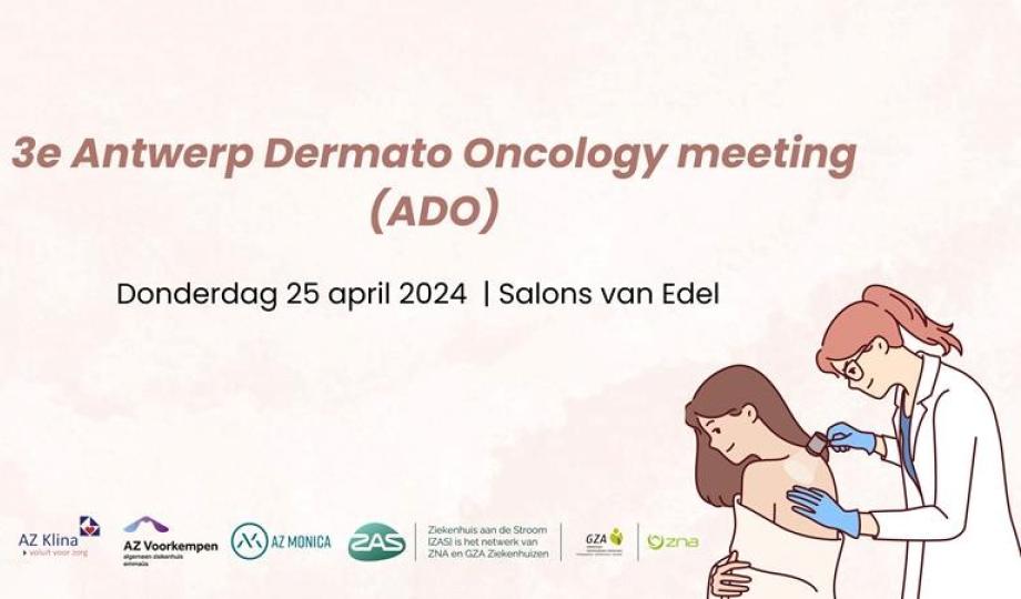Uitnodiging  3e Antwerp Dermato Oncology meeting